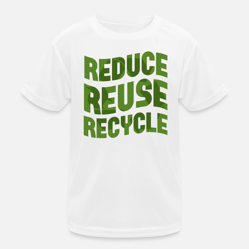 Réduire, Réutiliser, Recycler T-shirt sport Enfant