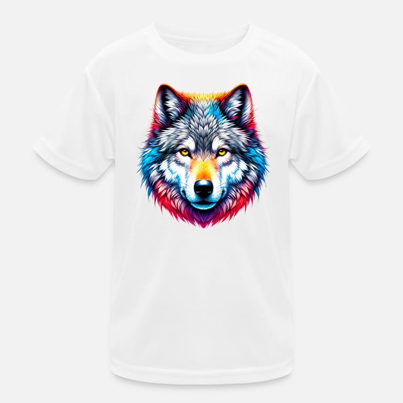Loup T-shirt sport Enfant