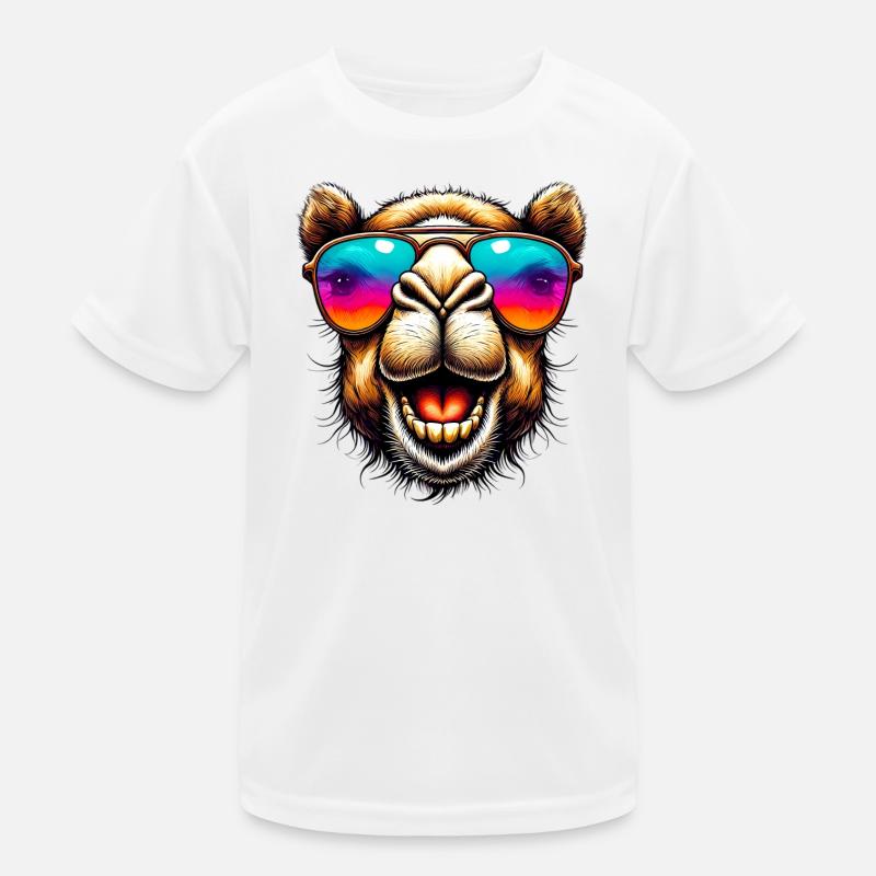 Kamel Kinder Funktions-T-Shirt