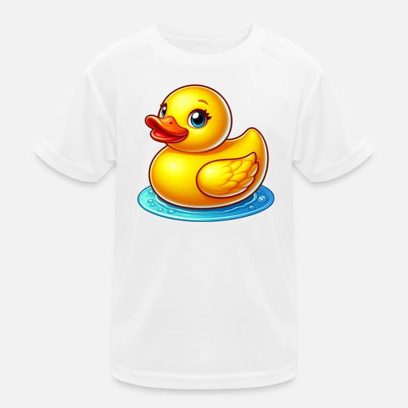 Duckling Duck Duck Duck Kids Functional T-Shirt