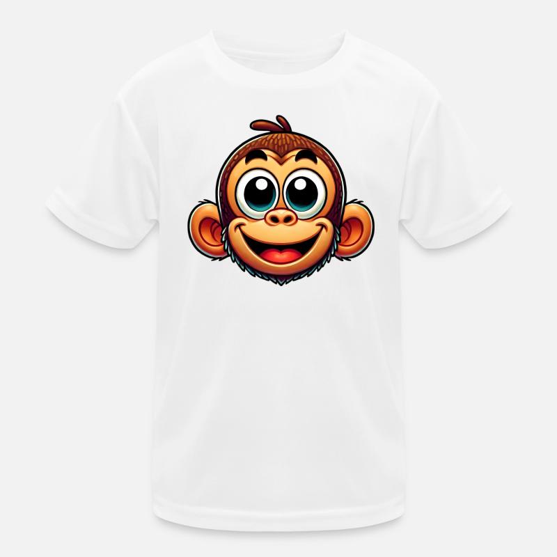 Affe Kinder Funktions-T-Shirt