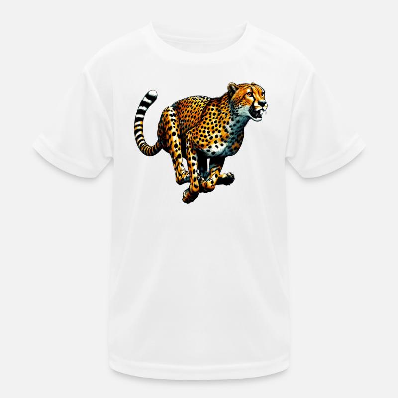 Cheetah Kids Functional T-Shirt