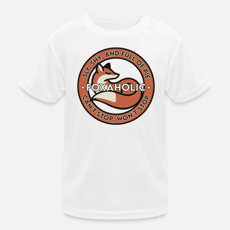 Foxaholic Kids Functional T-Shirt