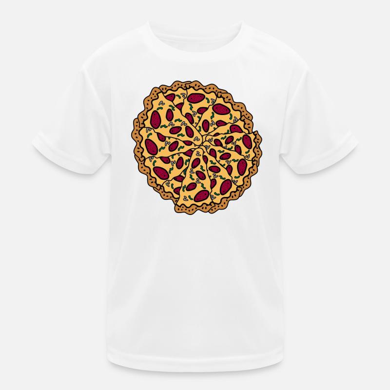 Pizza graphic  Kinder Funktions-T-Shirt