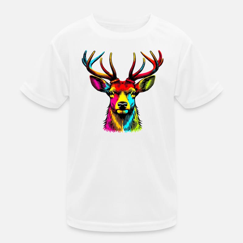 Deer Kids Functional T-Shirt