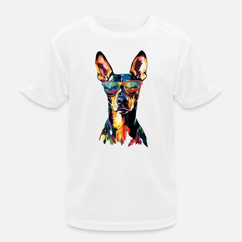 Rhodesian Ridgeback Jagdhund Hunde Stolz Ridgeback Kinder Funktions-T-Shirt