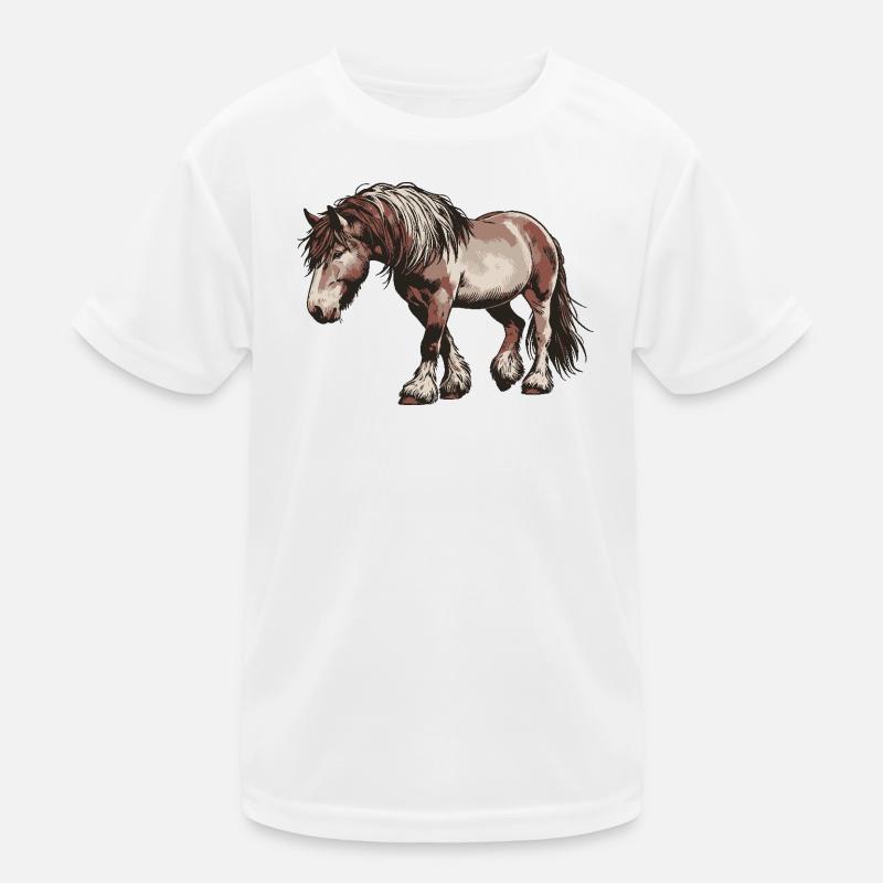 Trot Your Own Path Kinder Funktions-T-Shirt