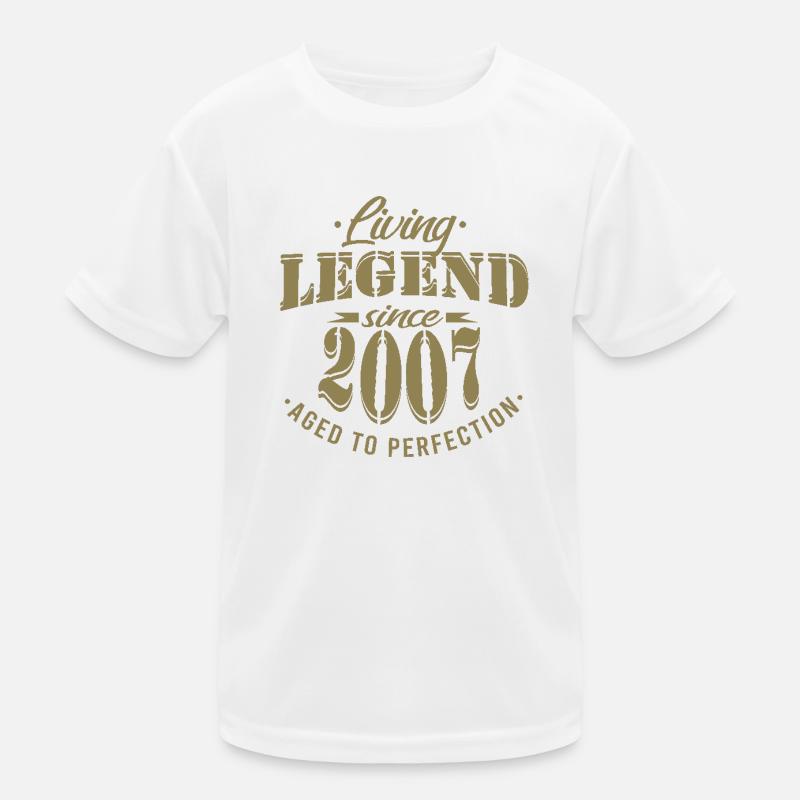 Birthday Legend 2007 Perfection T-shirt sport Enfant