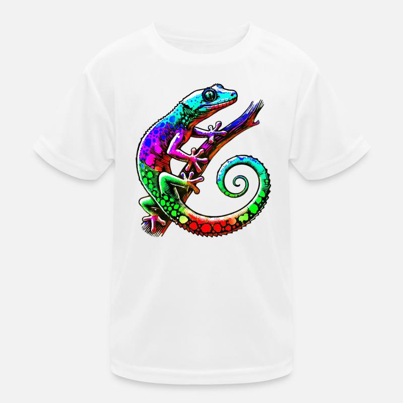 Gecko Kinder Funktions-T-Shirt