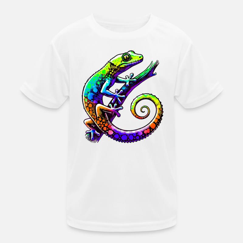 Gecko Kinder Funktions-T-Shirt