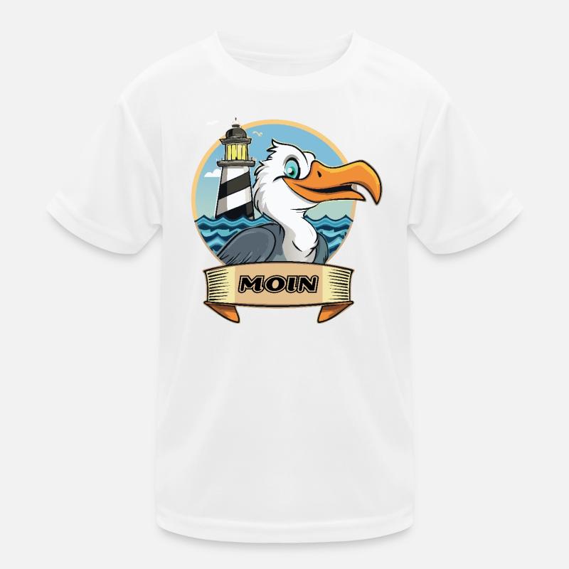Moin -Möve avec phare T-shirt sport Enfant