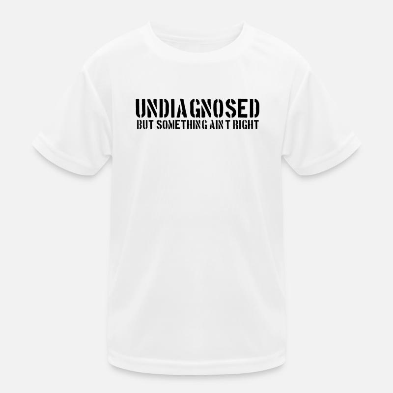 Undiagnosed - Kids Functional T-Shirt - white