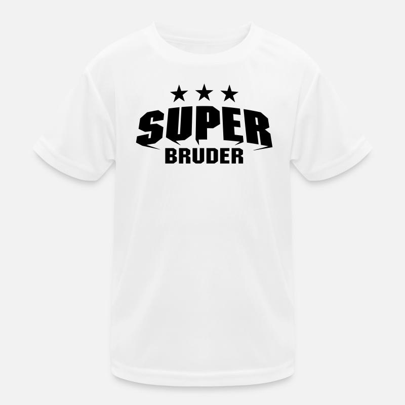 Super Bruder Kinder Funktions-T-Shirt