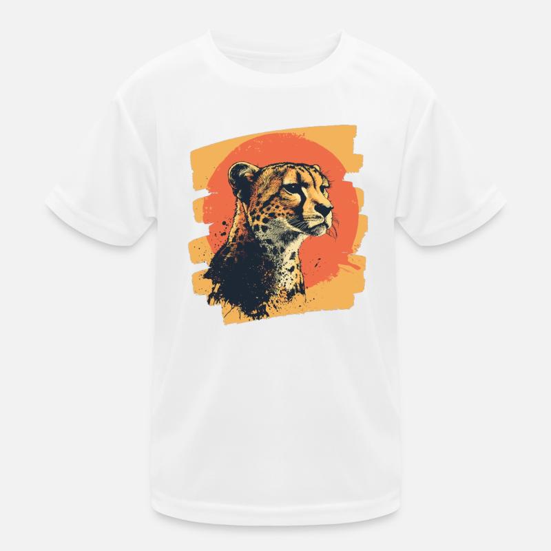 Guépard T-shirt sport Enfant