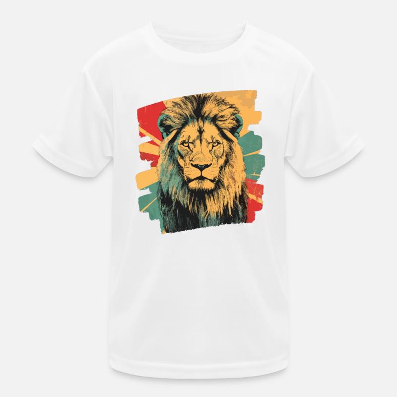 Leo Rétro T-shirt sport Enfant