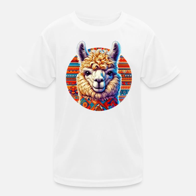 Alpaka Kinder Funktions-T-Shirt