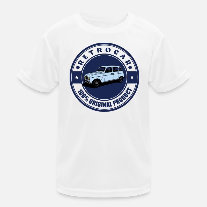 Retro car Kids Functional T-Shirt