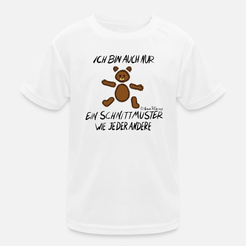 Pattern Bears Kids Functional T-Shirt