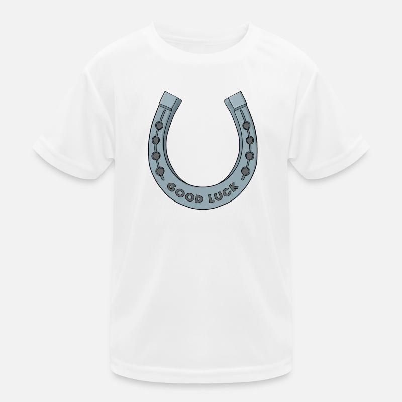 Fer à cheval Bonne chance T-shirt sport Enfant