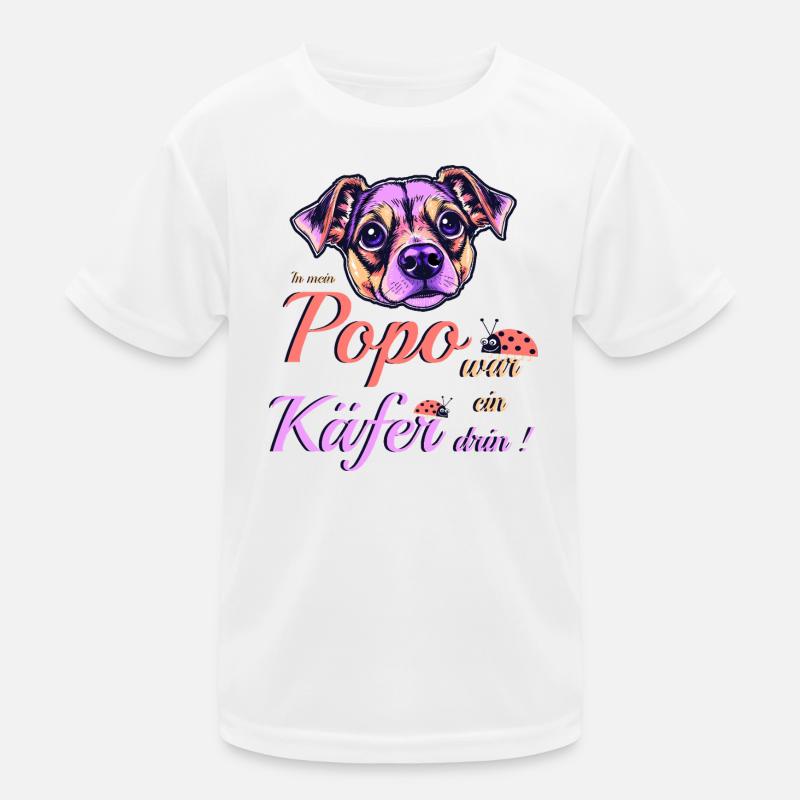 Drôle de chien T-shirt sport Enfant