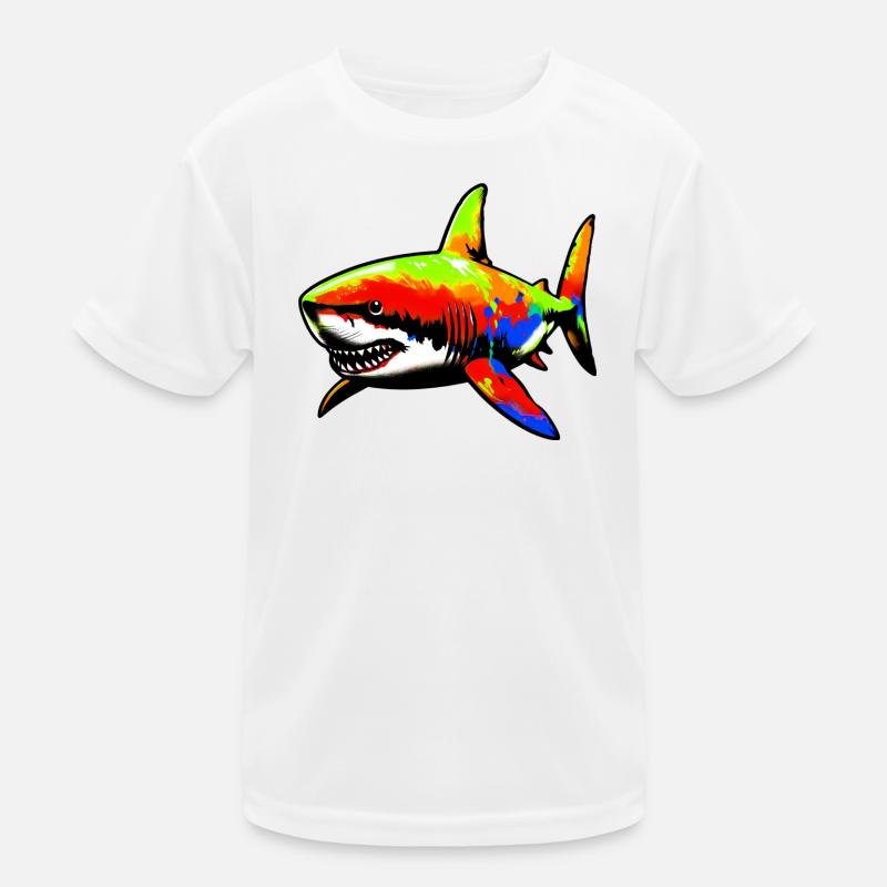Shark Kids Functional T-Shirt