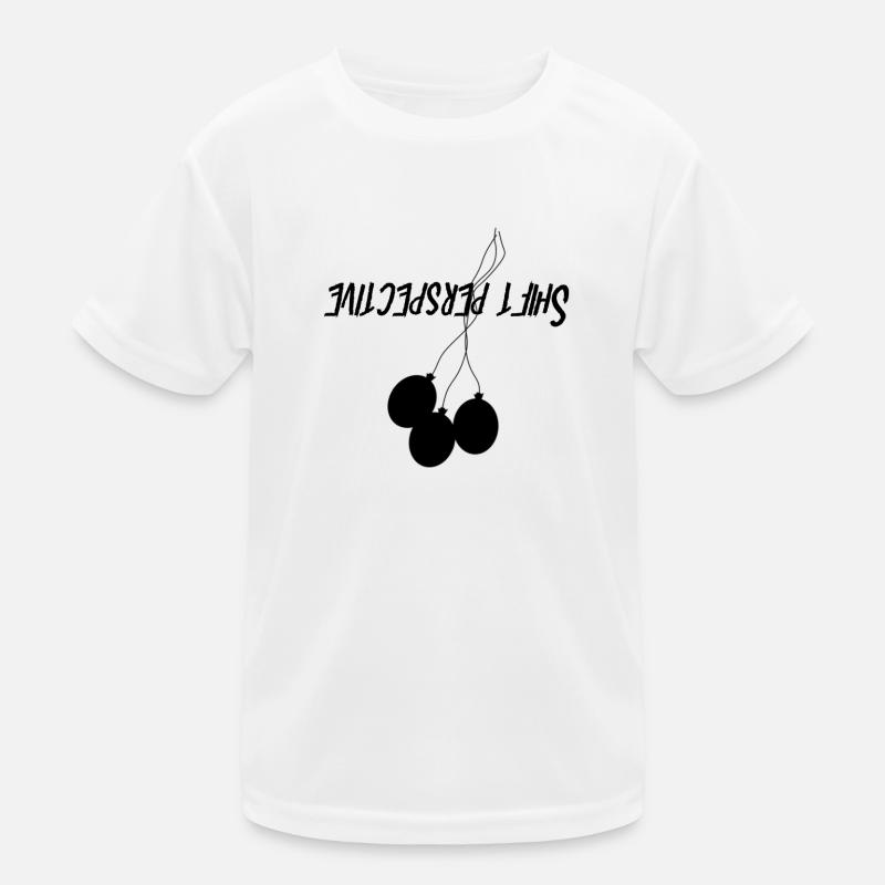 Perspektive wechseln Kinder Funktions-T-Shirt