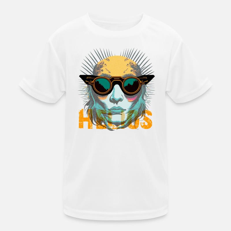 Helios Göttin der Sonne Kinder Funktions-T-Shirt