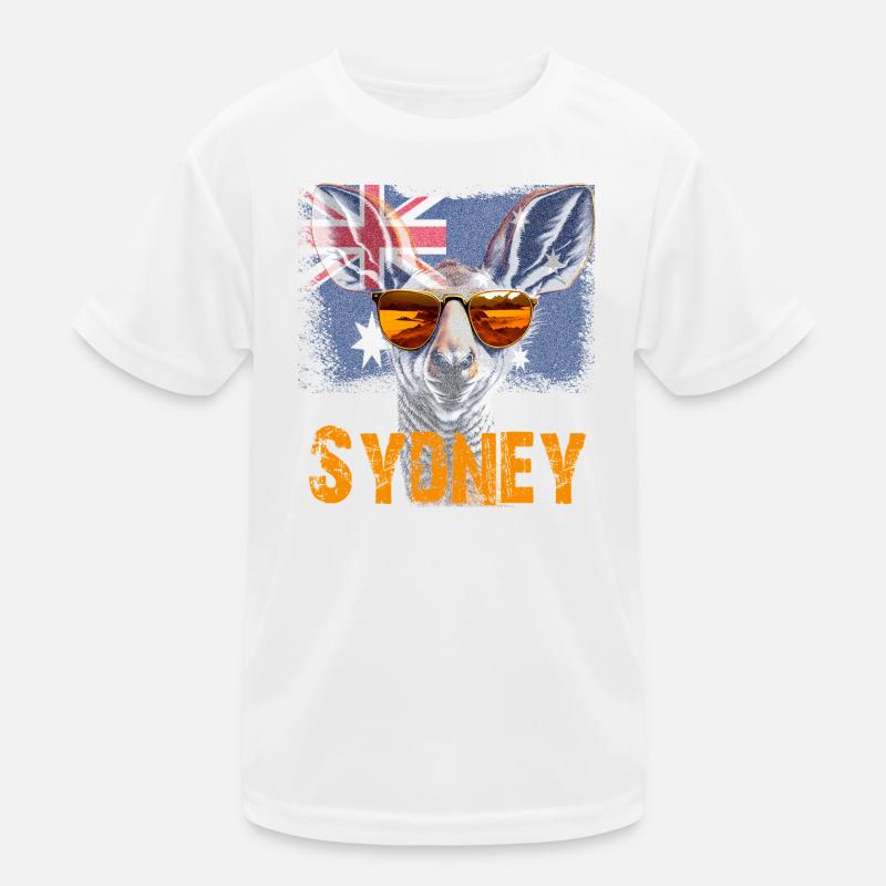 Sydney Roo Kinder Funktions-T-Shirt