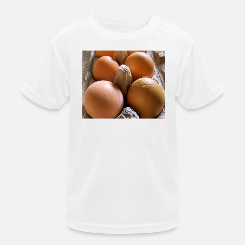 Eggs Kids Functional T-Shirt
