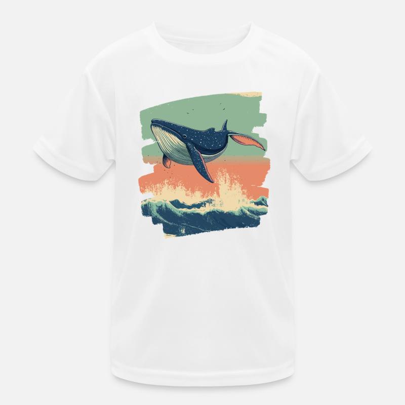 Baleine T-shirt sport Enfant