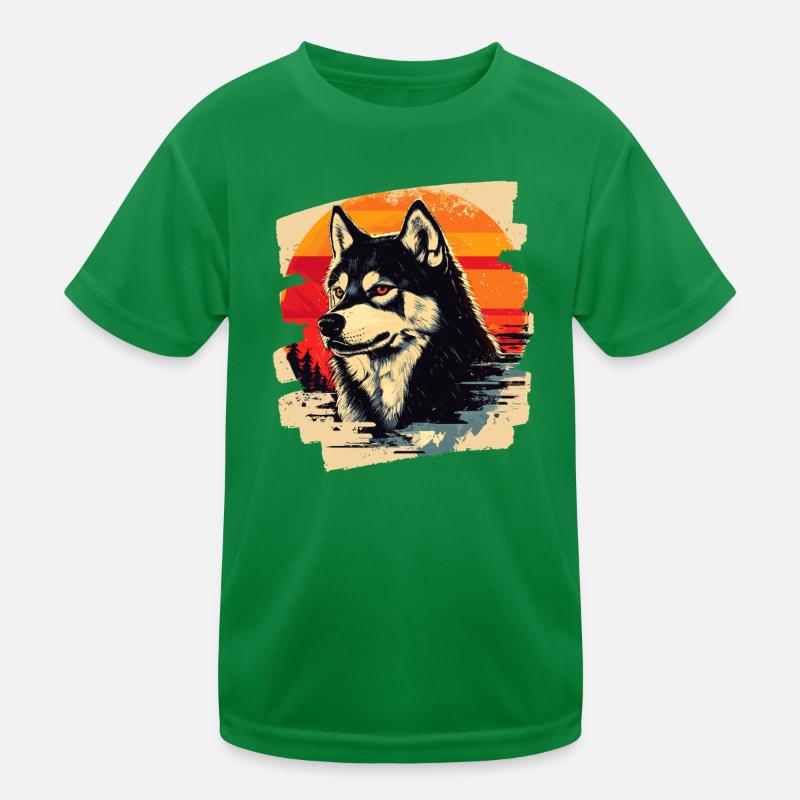 Husky Kinder Funktions-T-Shirt