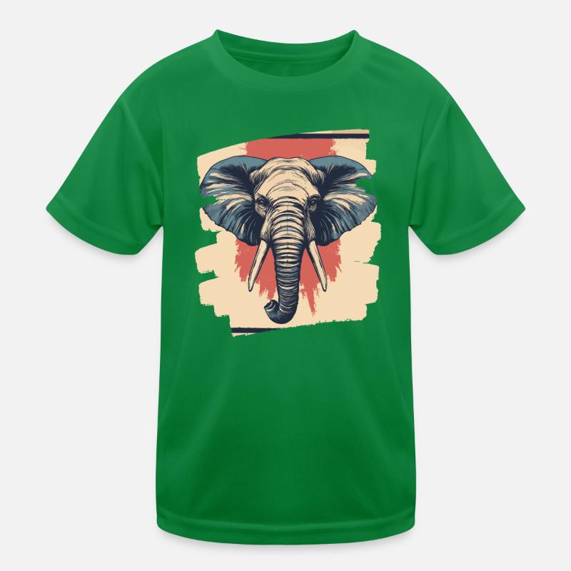 Elephant Kids Functional T-Shirt