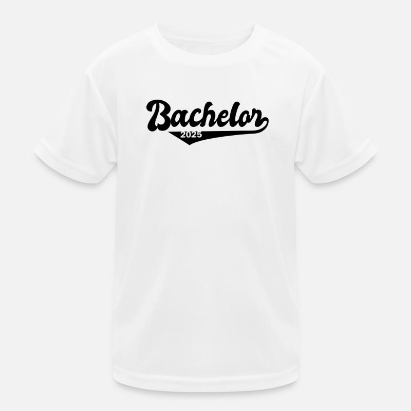 Bachelor 2025 Graduation Graduation Kids Functional T-Shirt