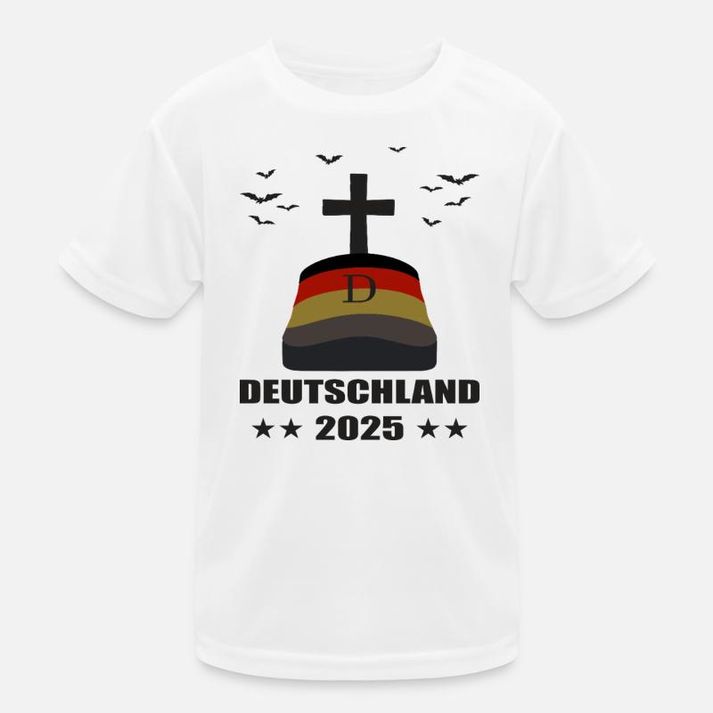Germany Grave 2025 Kids Functional T-Shirt