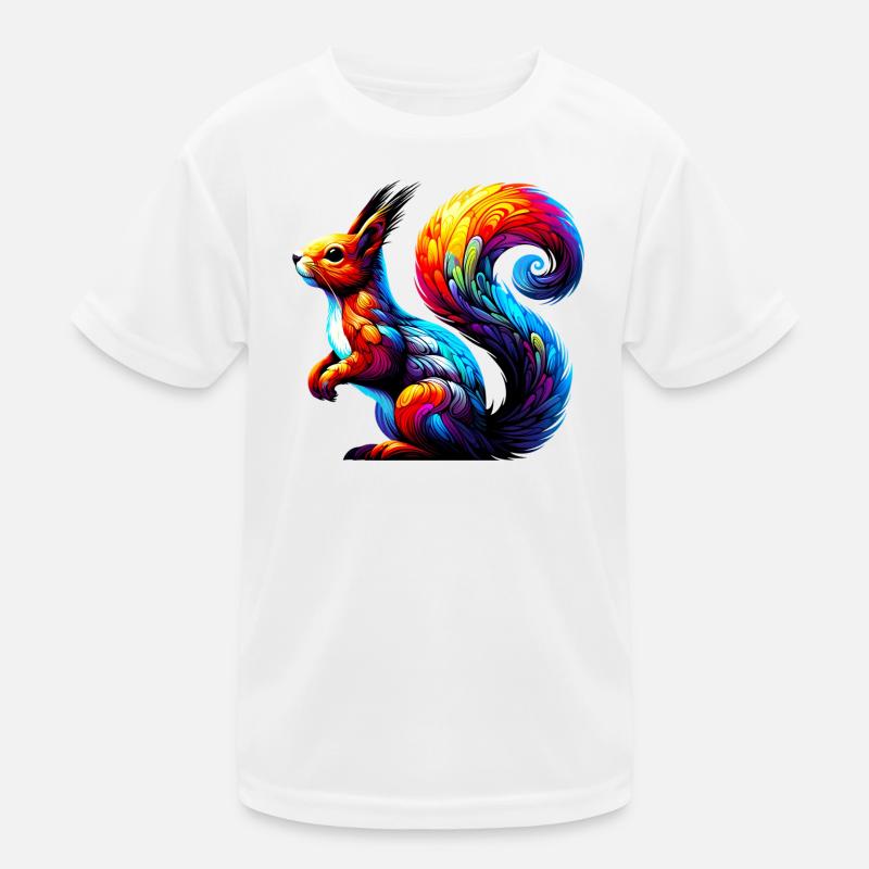 Squirrel Kids Functional T-Shirt