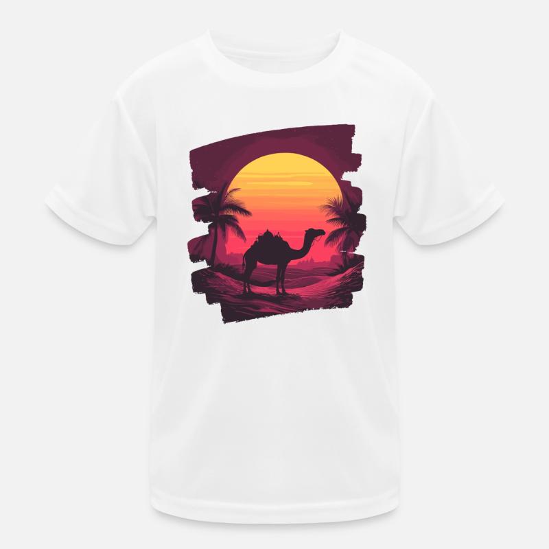 Camel Kids Functional T-Shirt