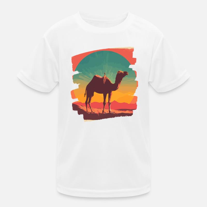 Camel Kids Functional T-Shirt