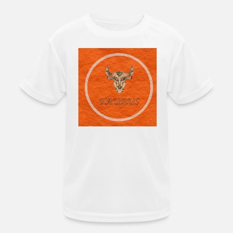 Stier Kinder Funktions-T-Shirt