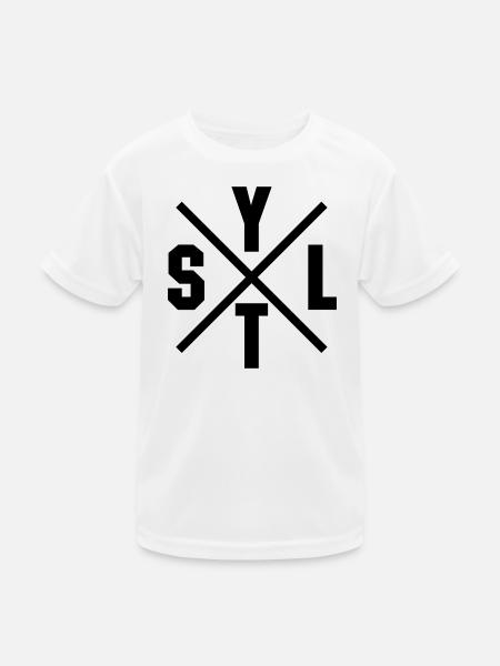 Sylt Cross - Kids Functional T-Shirt - white - Front