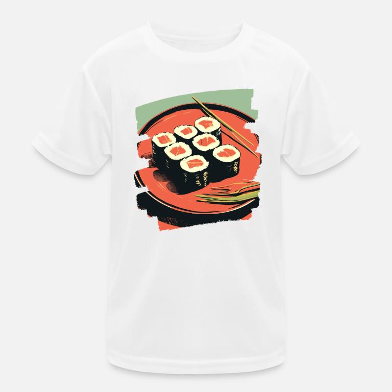 Sushi Kinder Funktions-T-Shirt