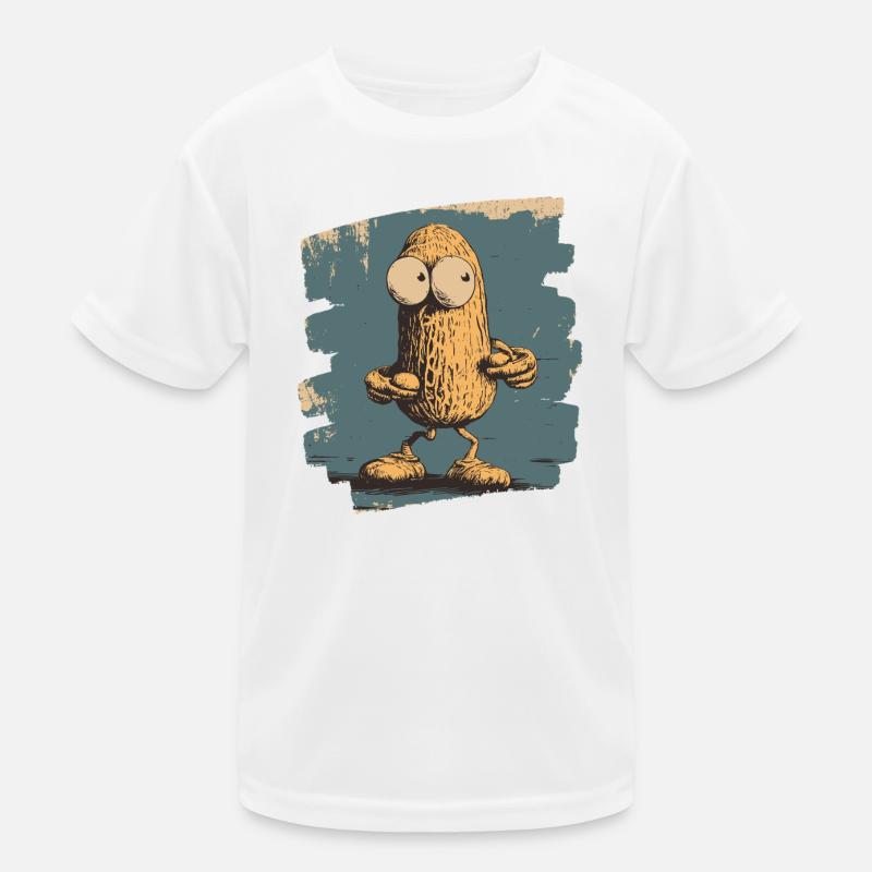 Erdnuss Kinder Funktions-T-Shirt