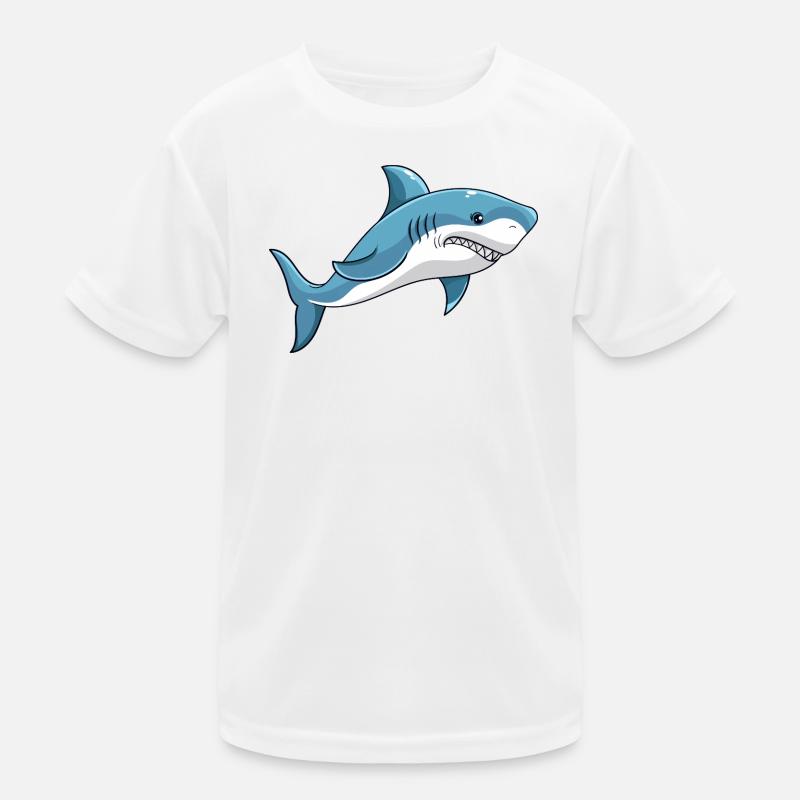 Requin requin aboyant grands requins blancs T-shirt sport Enfant