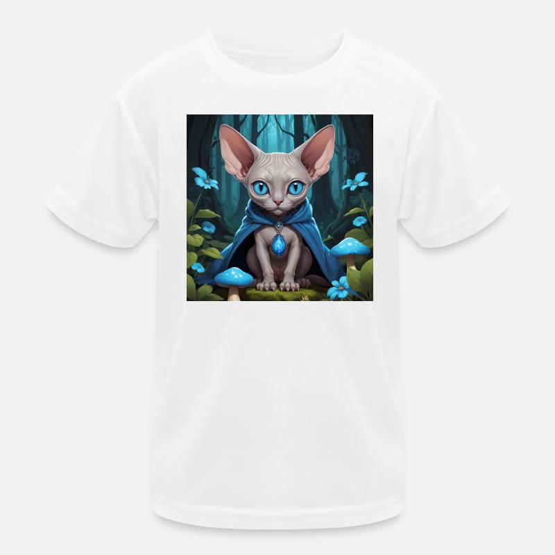 Goblin Sphynx Kids Functional T-Shirt