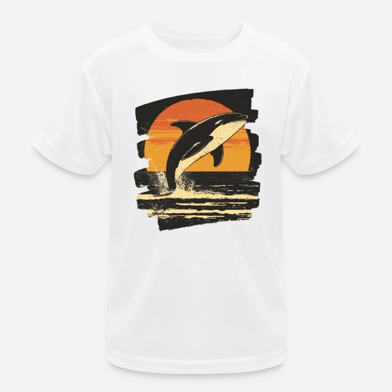 Killer whale Kids Functional T-Shirt