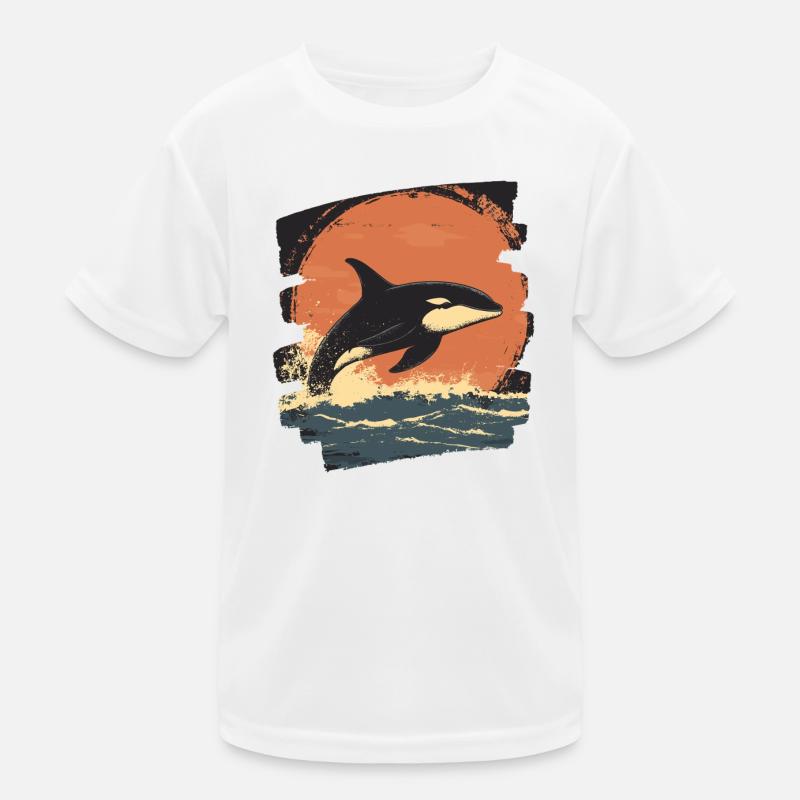 Killer whale Kids Functional T-Shirt