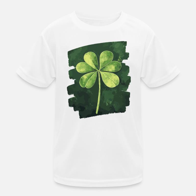Trèfle de la Saint-Patrick T-shirt sport Enfant