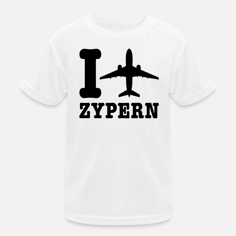 Zypern Urlaub Kinder Funktions-T-Shirt