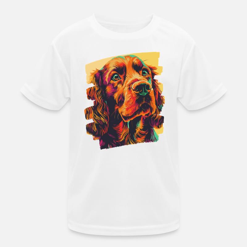 Cocker Spaniel T-shirt sport Enfant