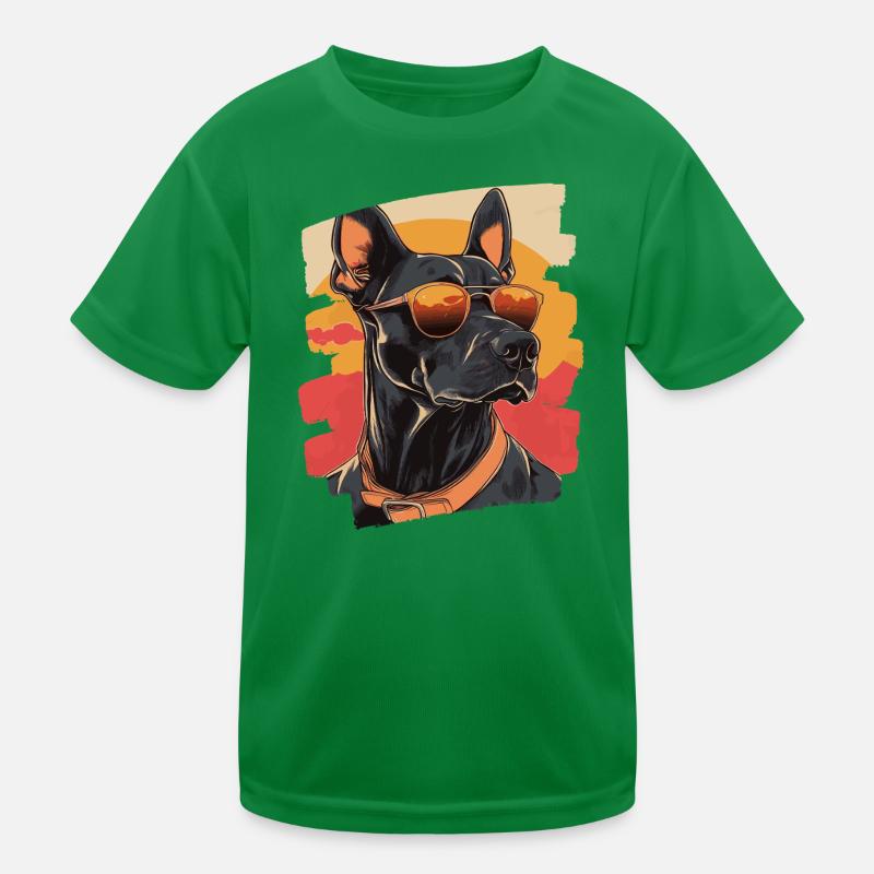 Doberman T-shirt sport Enfant