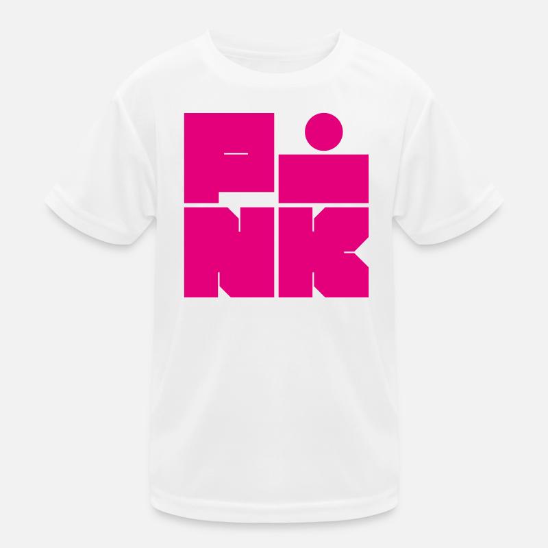 Bold & Fun – PINK Statement in knalligem Style Kinder Funktions-T-Shirt